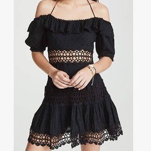 NWT Free People Black Cruel Intentions Mini Dress Size 6